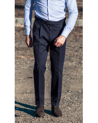 Spodnie Chinos Ciemny Granat Barnaba II Sartorial