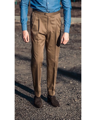 Spodnie Chinos Taupe Barnaba II Sartorial