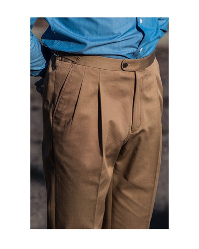 Spodnie Chinos Taupe Barnaba II Sartorial