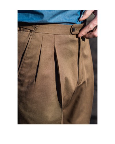 Spodnie Chinos Taupe Barnaba II Sartorial