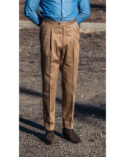 Spodnie Chinos Taupe Barnaba II Sartorial