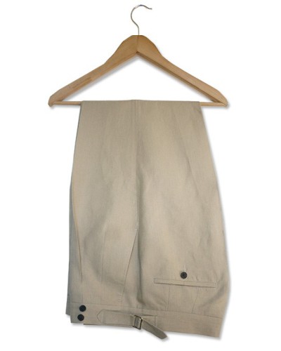 Spodnie Lniane Barnaba II Sartorial Natural