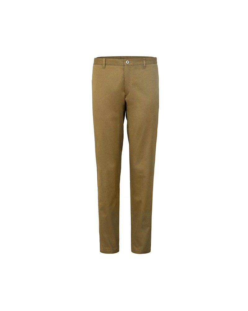 Męskie spodnie | CHINOSY | 100% bawełna | Khaki | Duże rozmiary